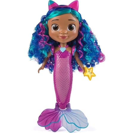 Şarkı Söyleyen Işıklı Renk Değiştiren Gabby Denizkızı Bebek 35 Cm Gabbys Dollhouse Oyuncak