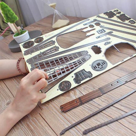 CubicFun San Felipe 3D Puzzle 248 Parça İspanyol Armada Gemi Maketi Yapıştırıcısız Model