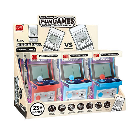 Nostaljik Tetris Oyun Konsolu