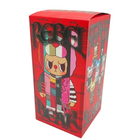 Rebel Bear Moveable Street Sürpiz Paket Peluş Oyuncak Koleksiyon Anahtarlık 20cm Anime Figür HediyeXL