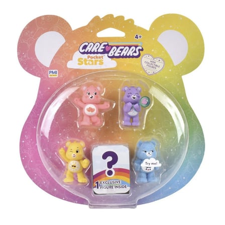 Care Bears Mini Koleksiyon Figürleri 5'li Paket - 1 ADET