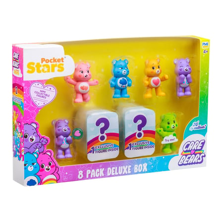 Care Bears Mini Koleksiyon Figürleri 8'li Paket - 1 ADET