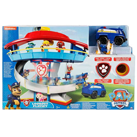 Paw Patrol Sesli ve Işıklı Gözetleme Kulesi Oyun Seti