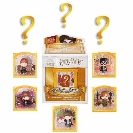 Harry Potter Micro Magical Moments 3 Yıl Sürpriz Figür Koleksiyonluk Vitrinlik Oyuncak