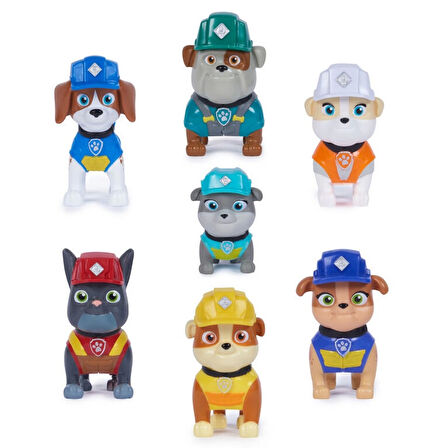 Paw Patrol İnşaat Ekibi 7 Figürlü Set