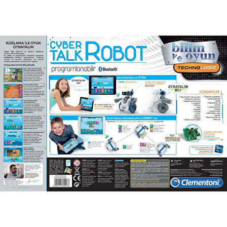 Bilim ve Oyun Robotik Laboratuvarı Cyber Talk Robot