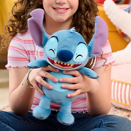 Stitch Kıkırdayan Peluş - Sesli Oyuncak