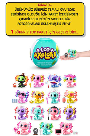 1 ADET - Mini Brands Axolotls Sürpriz Paket - 1 ADET