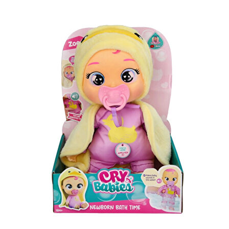 Cry Babies Love Banyo Zamanı Zoe - 30 CM