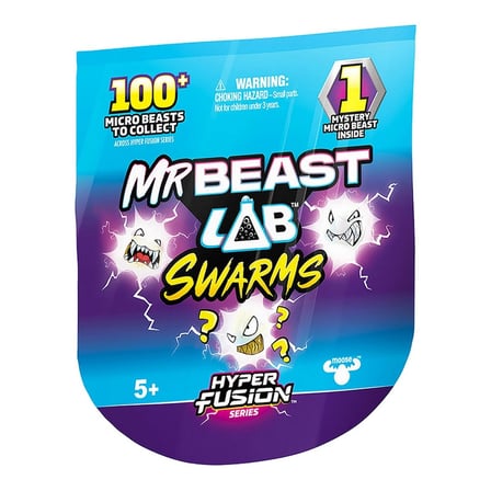 MrBeast Lab Swarms Hyper Fusion S3 Tekli Sürpriz Paket 1 Adet Koleksiyonluk Mini Figür