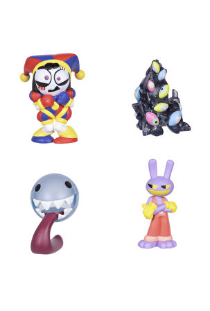 2 ADET Amazing Digital Circus All Star Mini Figür 5 CM 2 Kutu içinde 2 Adet Sürpriz Karakter Geliyor