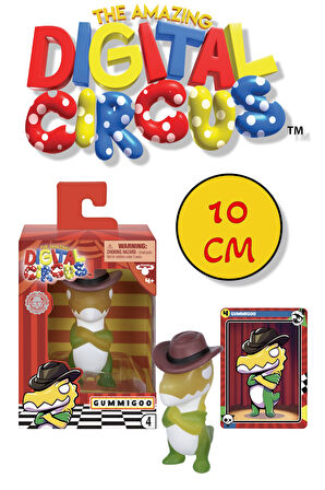 Amazing Digital Circus Gummigoo Vinyl Figür + Koleksiyon Kartı Luminous Skin Parlak Cilt Özellikli