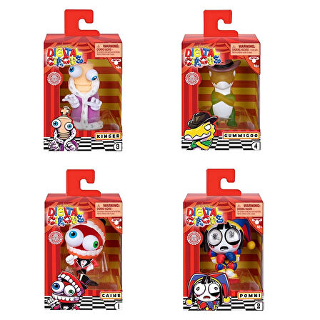 Amazing Digital Circus 4’lü Premier Koleksiyon Seti Vinyl Figür + Koleksiyon Kartları