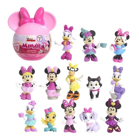 Minnie Mouse Sürpriz Kapsül Figür Seri 3 Disney Junior Mini Oyuncak Koleksiyon 4.5 - 6.8 cm