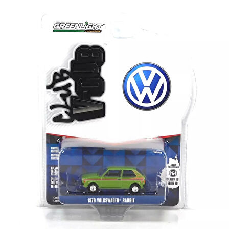Greenlight 1/64 Club Vee-Dub Series 19- 1979 Volkswagen Rabbit