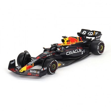 Mini GT 1/64 Oracle Red Bull RB19 #1 Max Verstappen 2023 Bahrain GP Winner Diecast Model