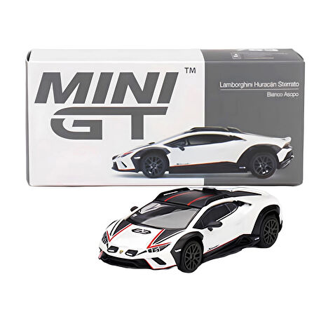 Mini GT 1/64 Lamborghini Huracán Sterrato Bianco Asopo