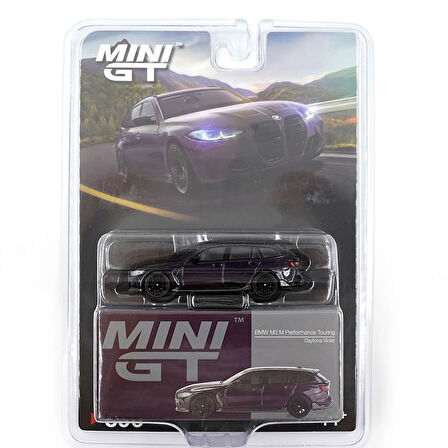 Mini GT 1/64 BMW M3 M Performance Touring Daytona Violet