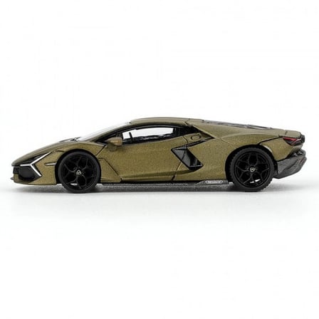 Mini GT 1/64 Lamborghini Revuelto Verde Gea Matte Diecast Koleksiyon Model 