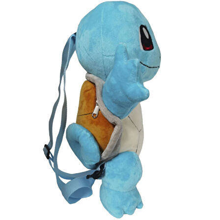 Pokemon Squirtle Peluş Sırt Çantası - 35 CM