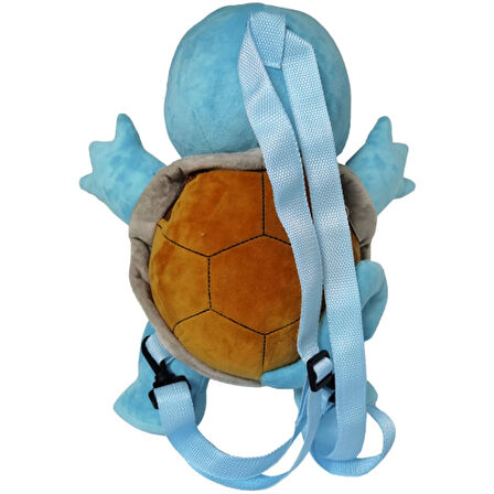 Pokemon Squirtle Peluş Sırt Çantası - 35 CM