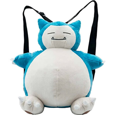 Pokemon Snorlax Peluş Sırt Çantası - 35 CM