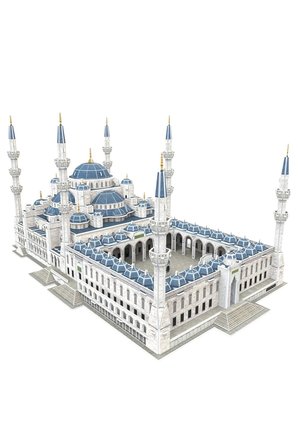 CubicFun Sultan Ahmet Camii 3D Puzzle 321 Parça İstanbul Tarihi Maket Oyuncak Seti