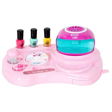 Işıklı Tırnak Tasarım Stüdyosu | Ojeler, Simler, Mücevherler ve Kurutucu ile Tam Set!