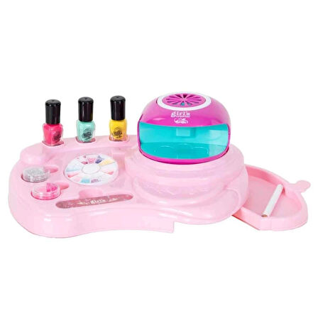 Işıklı Tırnak Tasarım Stüdyosu | Ojeler, Simler, Mücevherler ve Kurutucu ile Tam Set!