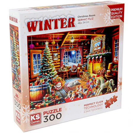 KS Games Christmas Room Puzzle 300 Parça