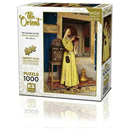 KS Games Wonderful Fountain of Life 1000 Parça Puzzle 20667
