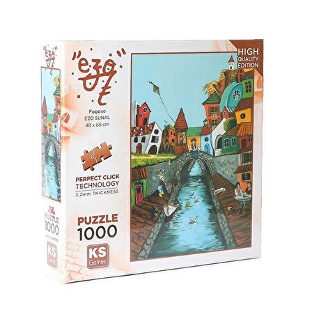Ks Games Fogosa Puzzle 1000 Parça 20730