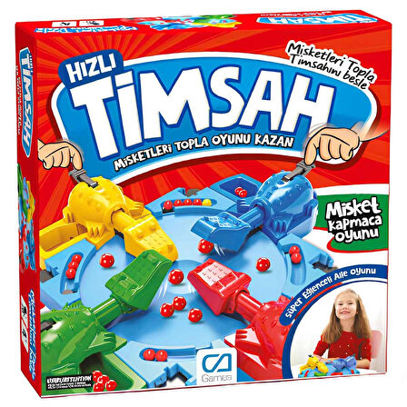 Hızlı Timsah Misket Kapmaca Oyunu