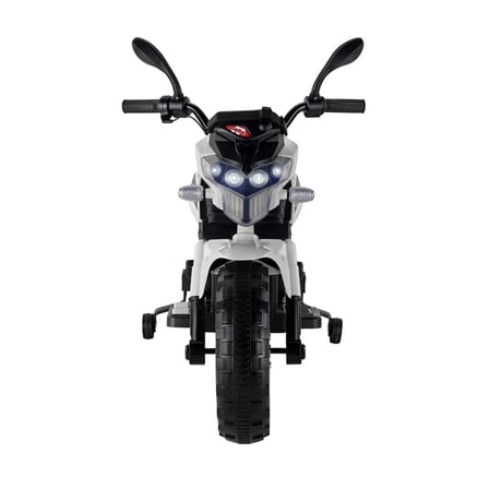 447 Motocross Akülü Motosiklet Beyaz
