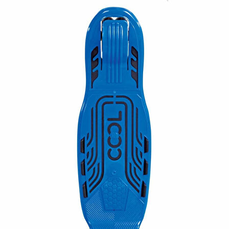Katlanabilen 3 Tekerlekli Işıklı Mavi Renk Scooter - 6 Yaş +