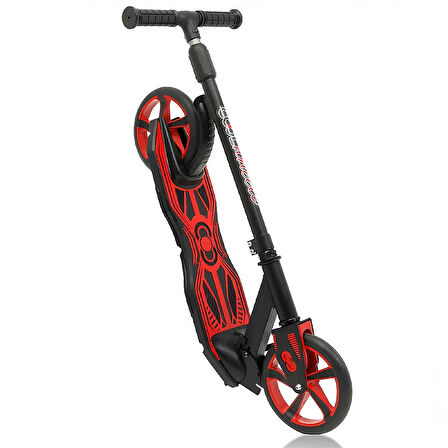 Katlanabilen 2 Tekerlekli Kırmızı Renk Scooter - 12 Yaş +