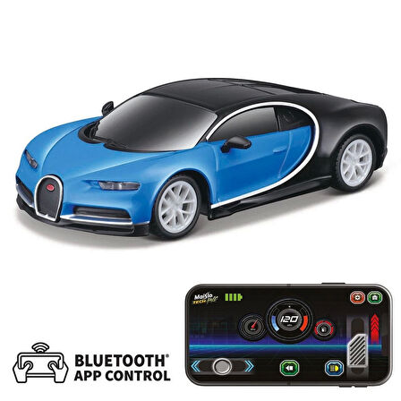 Maisto 1:41 APP Control Kumandalı Metal Araba Bugatti Chiron 20