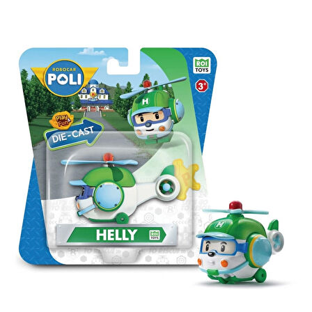 Robocar Poli Metal Araç Karakter Figür Helly