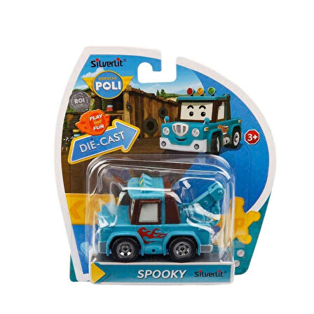 Robocar Poli Metal Araç Karakter Figür Spooky