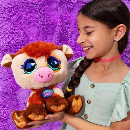 Littlest Pet Shop Signature Peluş Seri 4 İnek 25 cm Büyük Lisanslı Oyuncak Hediyelik