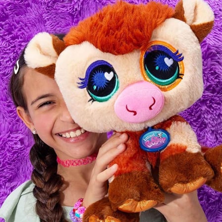 Littlest Pet Shop Signature Peluş Seri 4 İnek 25 cm Büyük Lisanslı Oyuncak Hediyelik