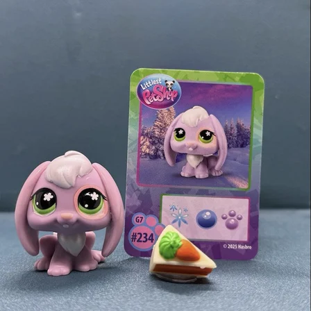 Littlest Pet Shop Seri 4 Tekli Figür Miniş Tavşan LPS Koleksiyon Oyuncak Aksesuarlı Orijinal Sevimli