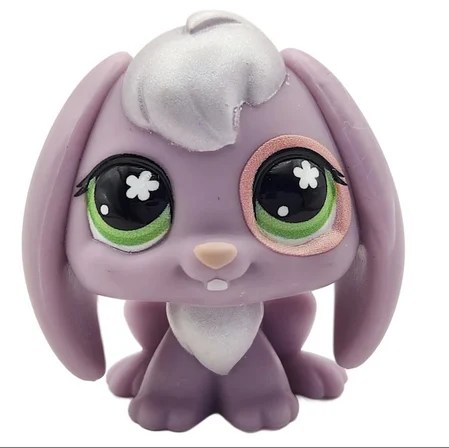 Littlest Pet Shop Seri 4 Tekli Figür Miniş Tavşan LPS Koleksiyon Oyuncak Aksesuarlı Orijinal Sevimli