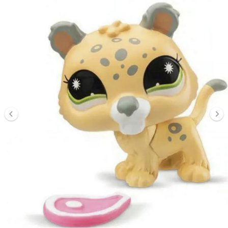 Littlest Pet Shop Seri 4 Tekli Figür Miniş Leopar LPS Pet #239 Koleksiyon Sevimli G7 Orijinal
