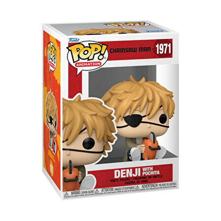 Funko POP Animation: Chainsaw Man - Denji & Pochita