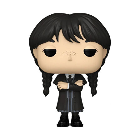 Funko POP TV: The Addams Family Wednesday Addams (Black Coat)