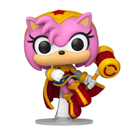 Funko POP Heroes : Amy Rose/Wonder Woman - Sonic Special Edition