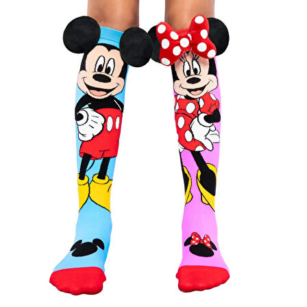 Mickey and Minnie Çorap Ayak Maskesi 6 Yaş +