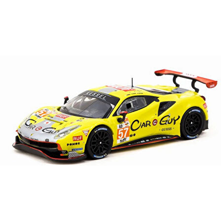Tarmac Works 1/64 Ferrari 488 GTE 24h of Le Mans 2023