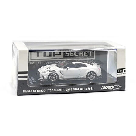 Inno 1/64 Nissan GT-R (R35) "TOP SECRET" Tokyo Auto Salon 2021